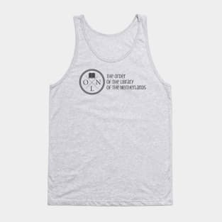 The Order of the Librarians of the Neitherlands Tank Top